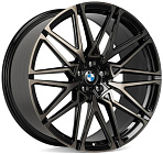 Skill SL818-SK210 10,5x22 5x112 ET 43 Dia 66,6 (чёрный + полированные спицы под тёмным лаком)