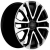 Khomen Wheels KHW1805 (L200) 7,5x18 6x139,7 ET 38 Dia 67,1 (Black-FP)